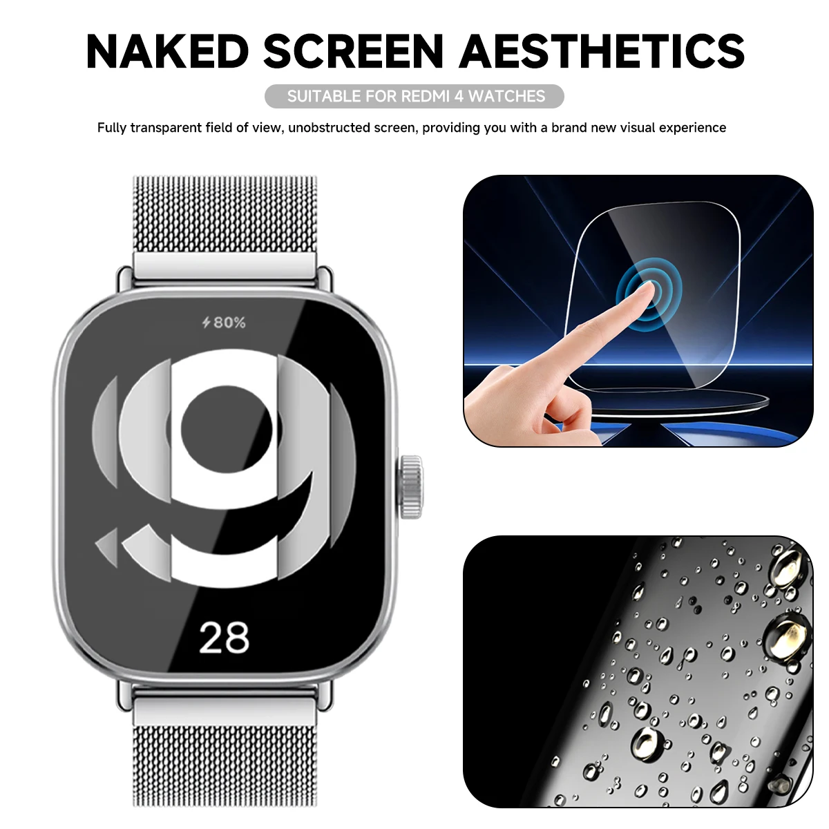 Tempered Glass for Xiaomi Redm - Smartwatch Icon avis et prix