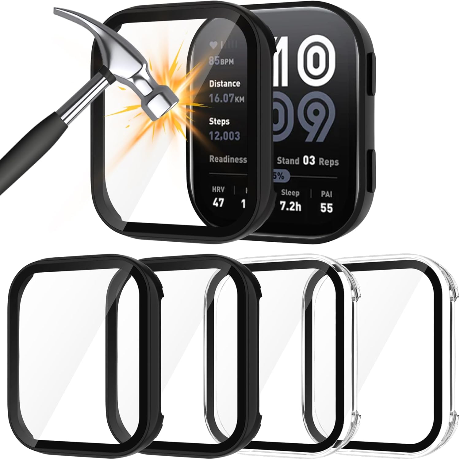 Watch Case+Glass For Amazfit B - Amazfit Smartwatch Accessories avis et prix