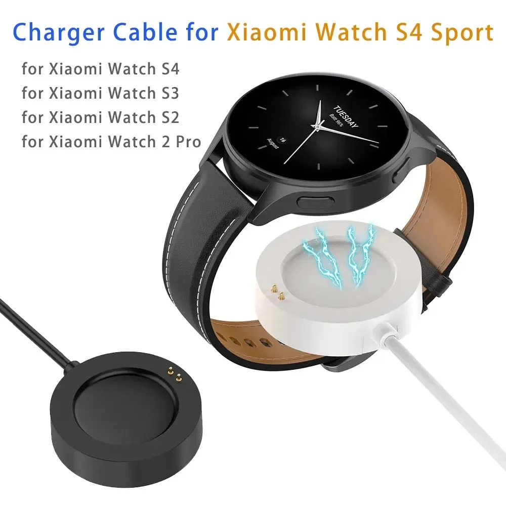 White Smartwatch Charging Cabl - Android Smartwatch Accessories avis et prix