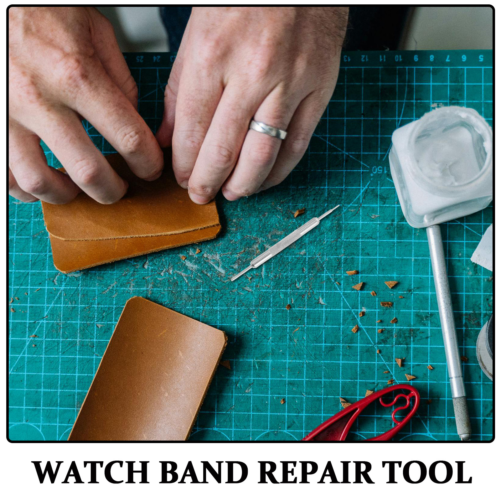 Ergonomic Dual-Head Spring Bar - Tool Kit Strap Change avis et prix
