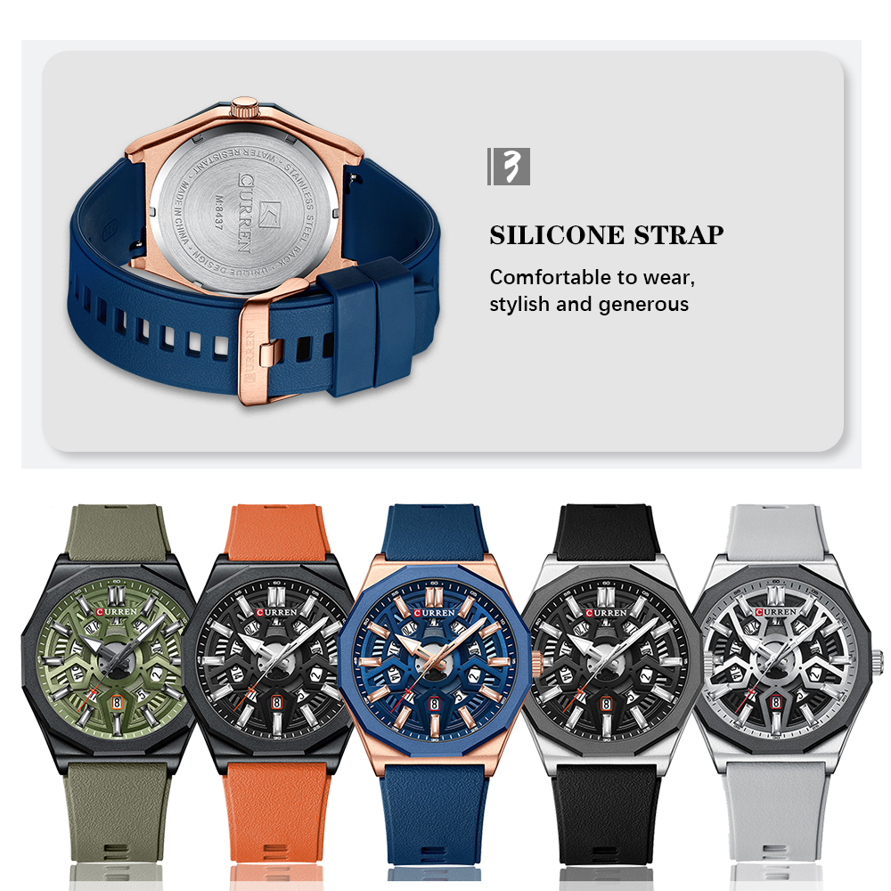 CURREN Fashion Design Wristwat - Smartwatch Guess avis et prix