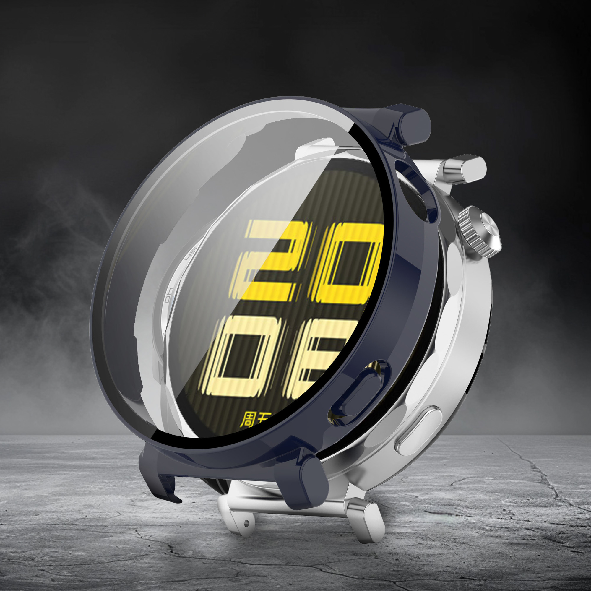 Tempered glass case For Huawei - Huawei Smartwatch Accessories avis et prix