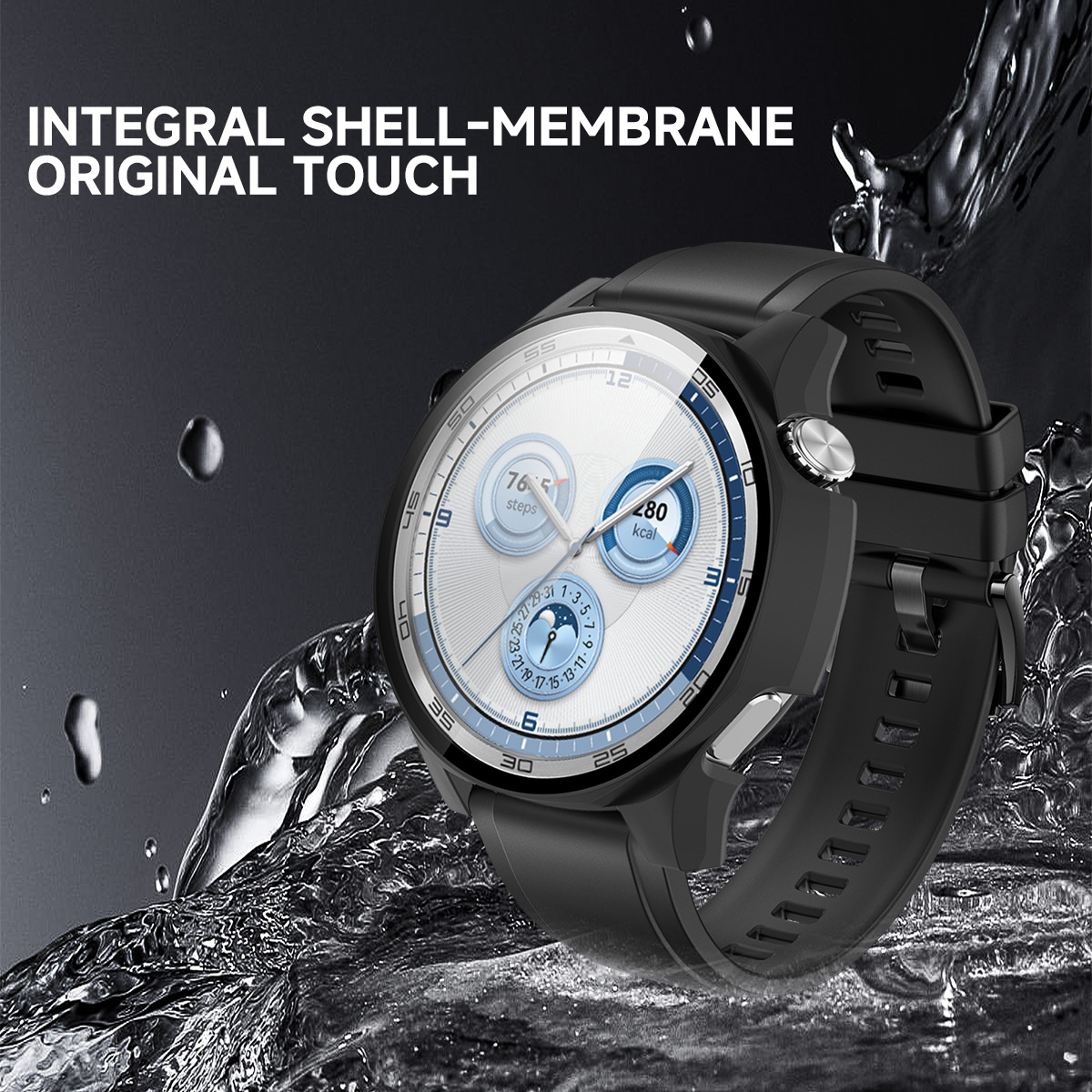 Tempered glass case For Huawei - Huawei Smartwatch Accessories avis et prix
