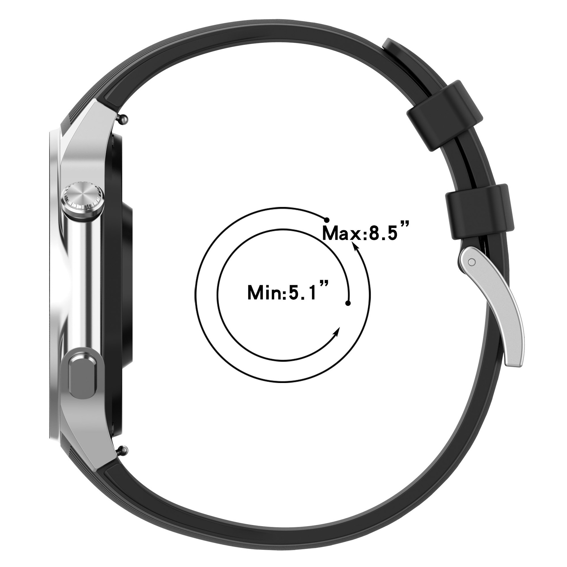 No Gap Silicone Watchband For  - Smartwatch X2 avis et prix