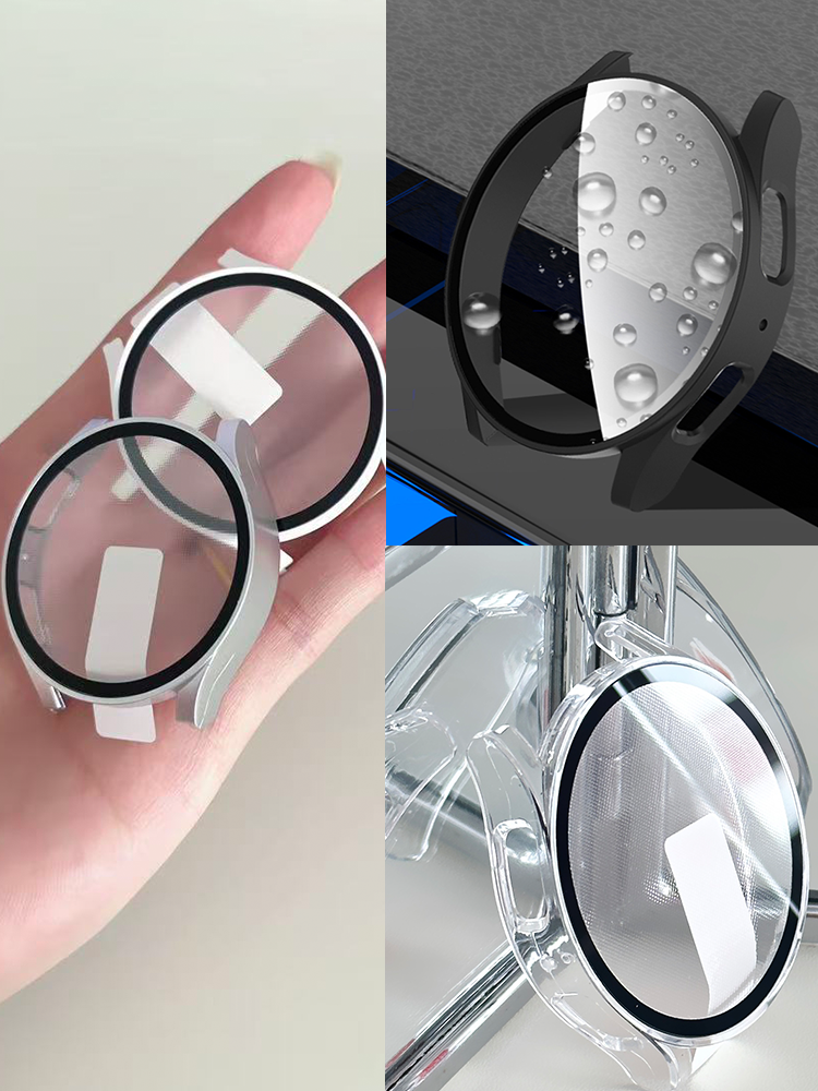 Tempered Glass+PC Case for Sam - Accessories For Galaxy Watch 5 avis et prix