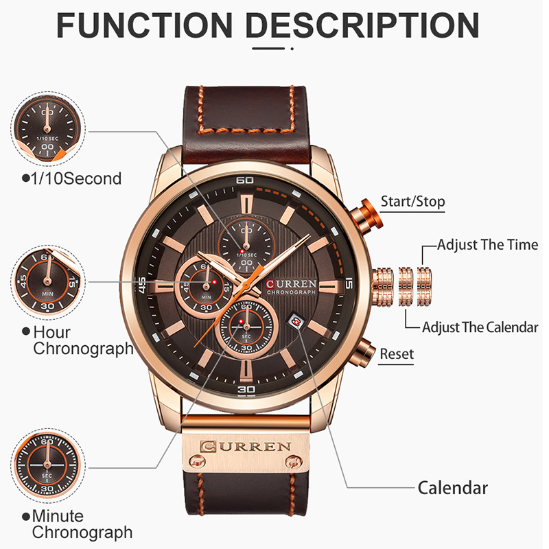 Top Brand Luxury Chronograph Q - Smartwatch Guess avis et prix