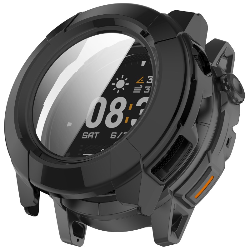 PC+Tempered Glass Case for COR - Android Smartwatch Accessories avis et prix