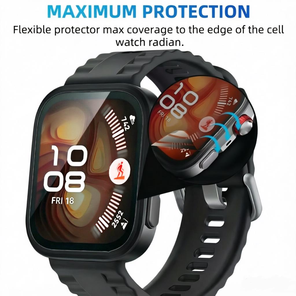 1-3Pcs Privacy Hydrogel Screen - Huawei Smartwatch Accessories avis et prix