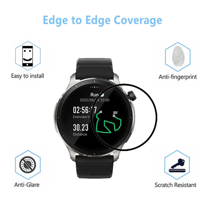 For Amazfit GTR 4 Screen Prote - Amazfit Smartwatch Accessories avis et prix