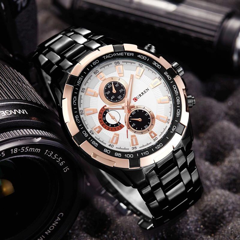 CURREN 8023 Quartz Watch Men W - Smartwatch Guess avis et prix