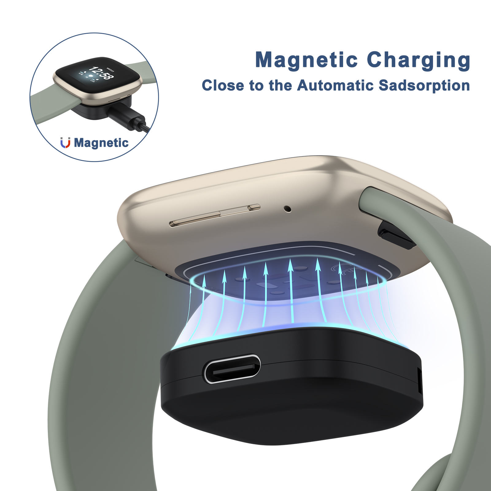 Watch Charger Head For Fitbit  - Smartwatch Nexus avis et prix