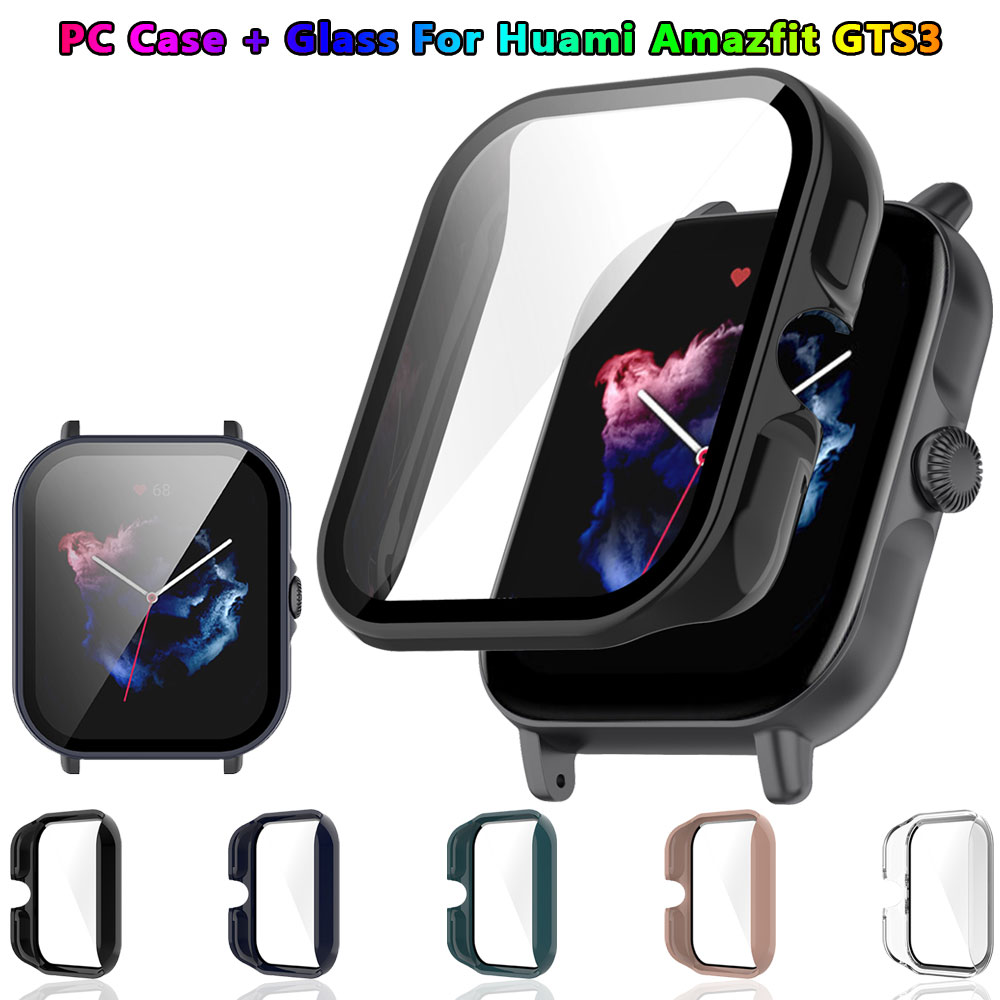 Case + Tempered Glass For Amaz - Amazfit Smartwatch Accessories avis et prix
