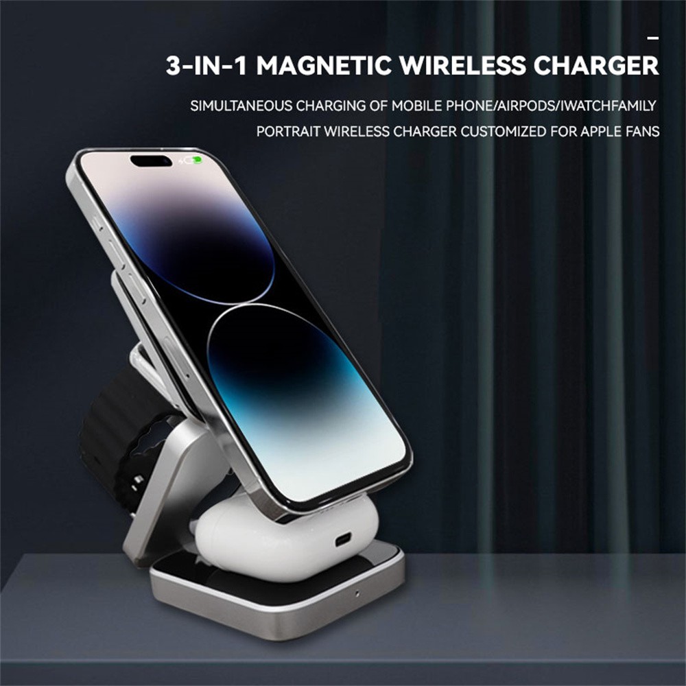 Foldable Magnetic Wireless Cha - Wireless Charger Watch avis et prix