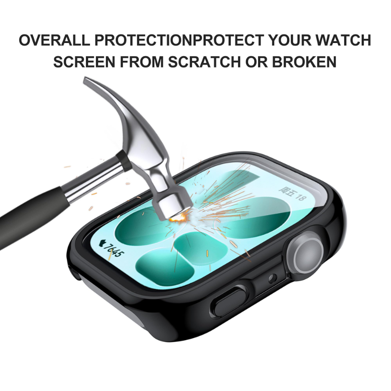 Glass+Case for Huawei Watch Fi - Huawei Smartwatch Accessories avis et prix