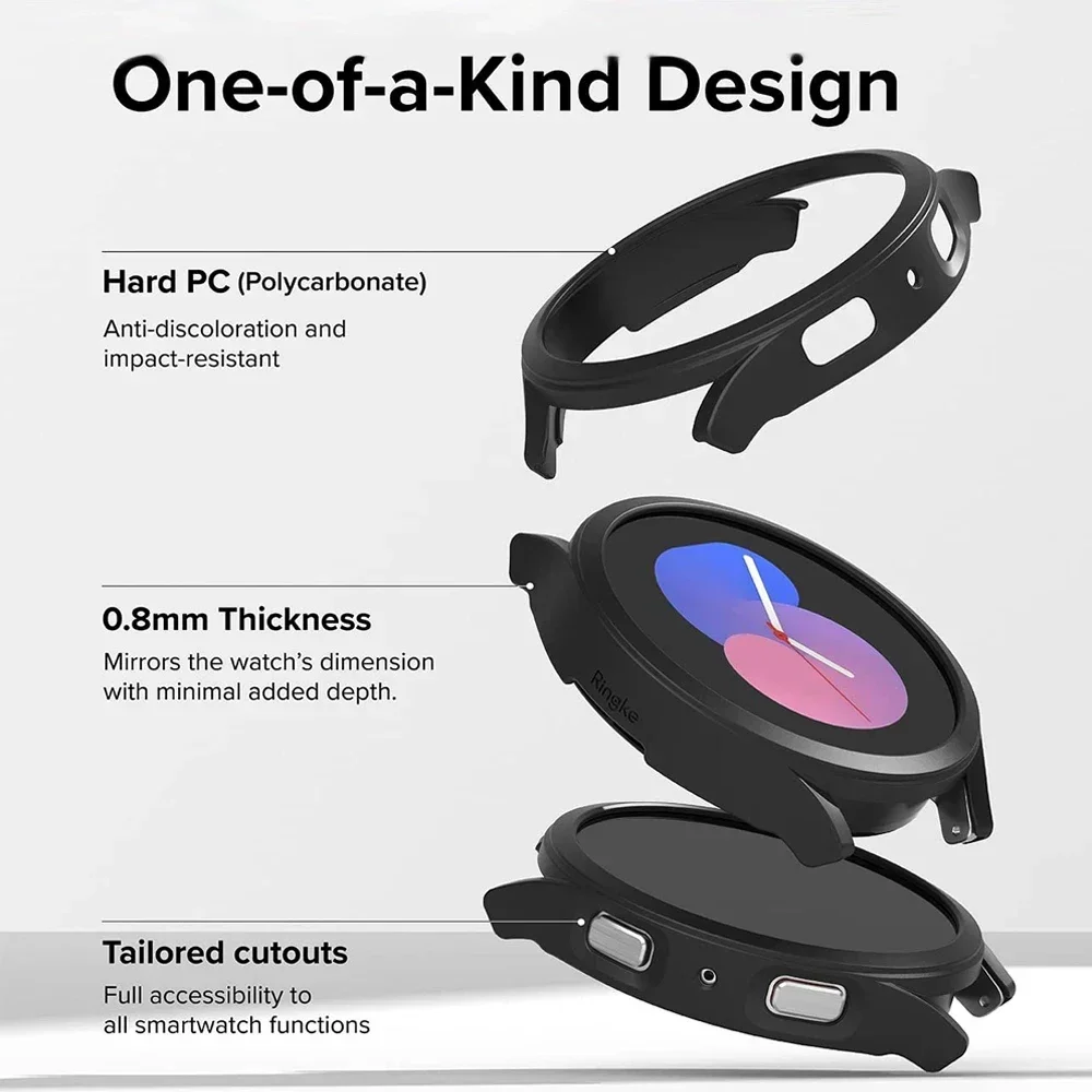 Case for Samsung Galaxy Watch  - Accessories For Galaxy Watch 5 avis et prix