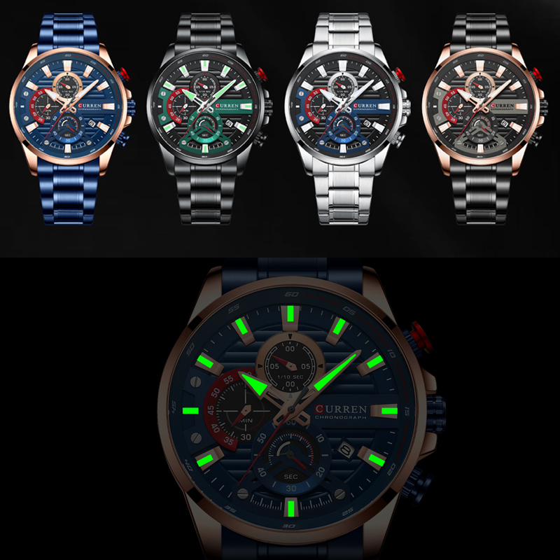 CURREN New Blue Multi Function - Smartwatch Guess avis et prix