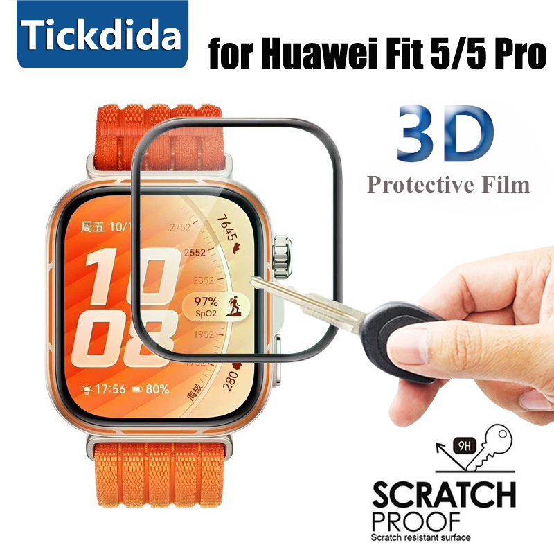 Soft Tempered Glass for Huawei - Huawei Smartwatch Accessories avis et prix