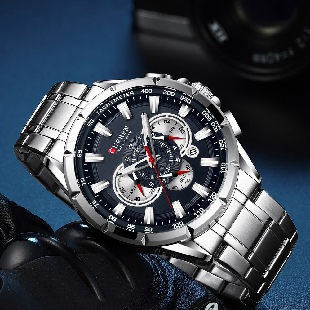 CURREN New Casual Sport Chrono - Smartwatch Guess avis et prix