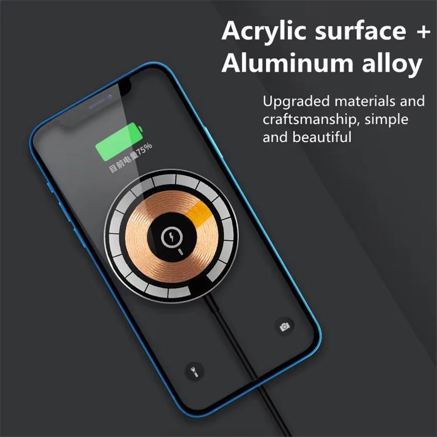 2 In 1 15W Wireless Magnetic F - Wireless Charger Watch avis et prix