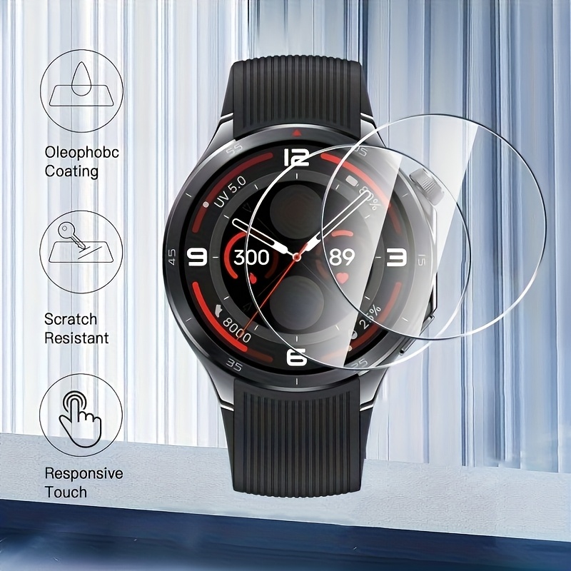 3PCS 9H Tempered Glass Screen  - Smartwatch Icon avis et prix
