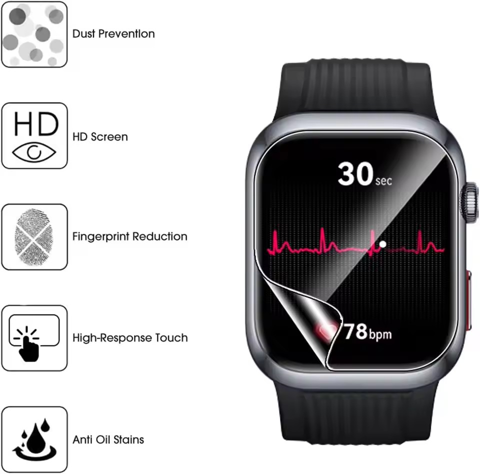 3pcs TPU Hydrogel Films for Hu - Huawei Smartwatch Accessories avis et prix