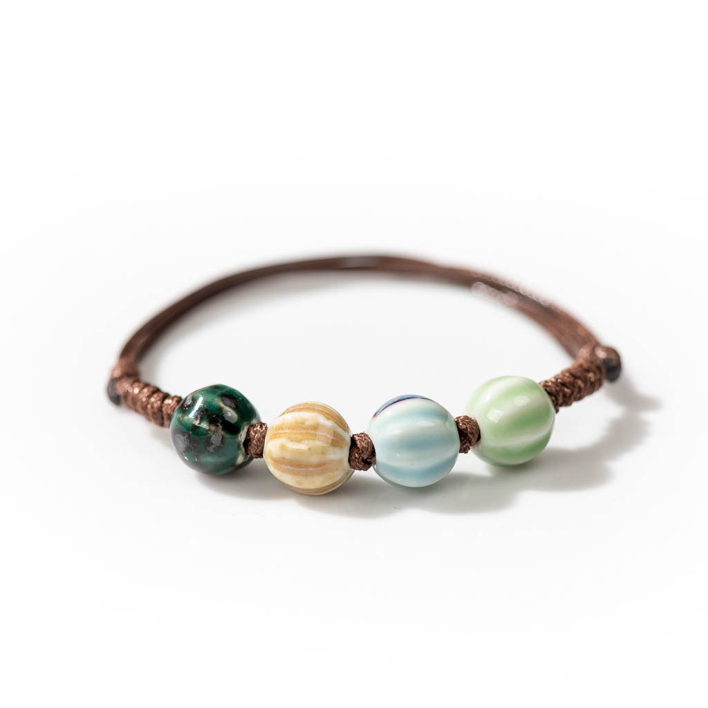 Handmade Ceramic Retro Style B - Ceramic Link Bracelet avis et prix