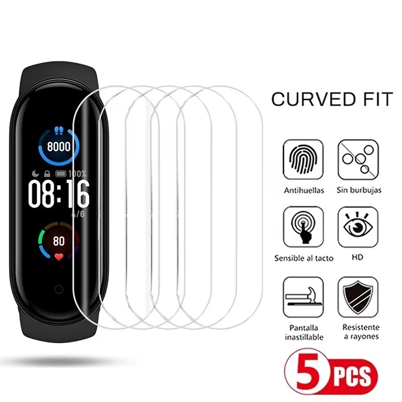 5Pcs Hydrogel Film for Xiaomi  - Apple Smartwatch Accessories avis et prix