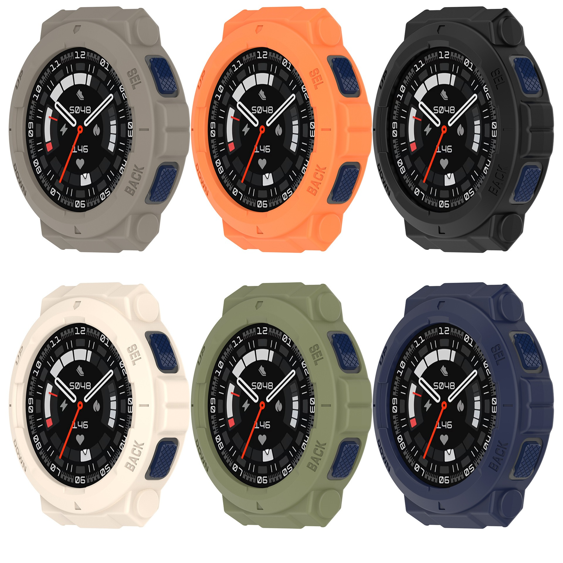 Silicone case For Amazfit Acti - Amazfit Smartwatch Accessories avis et prix