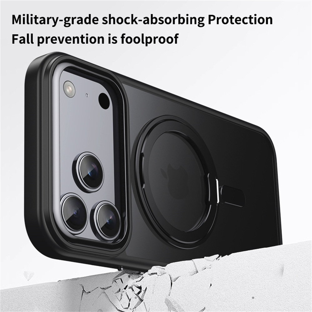 Luxury Metal Ring Stand Clear  - Magnetic Charging Stand avis et prix