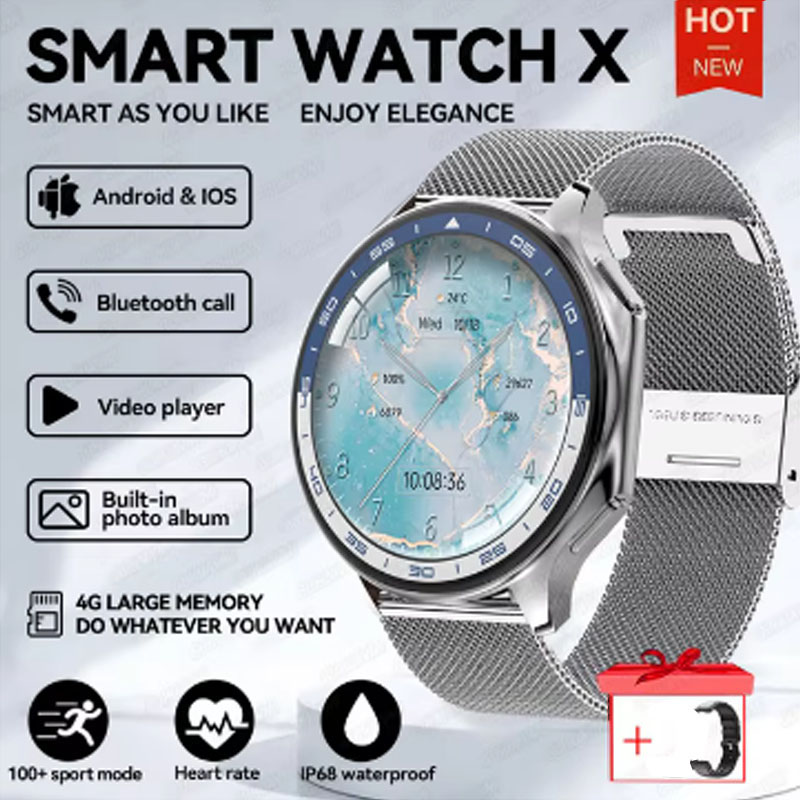 1.43 inch Big Screen Men Women - Smartwatch X12 avis et prix