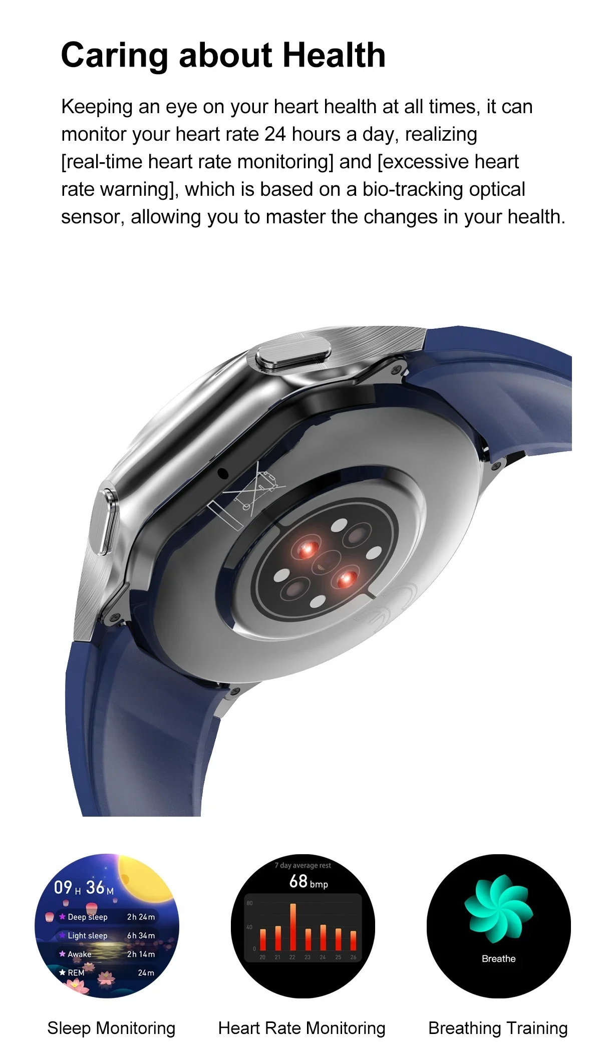 1.43 inch Big Screen Men Women - Smartwatch X12 avis et prix
