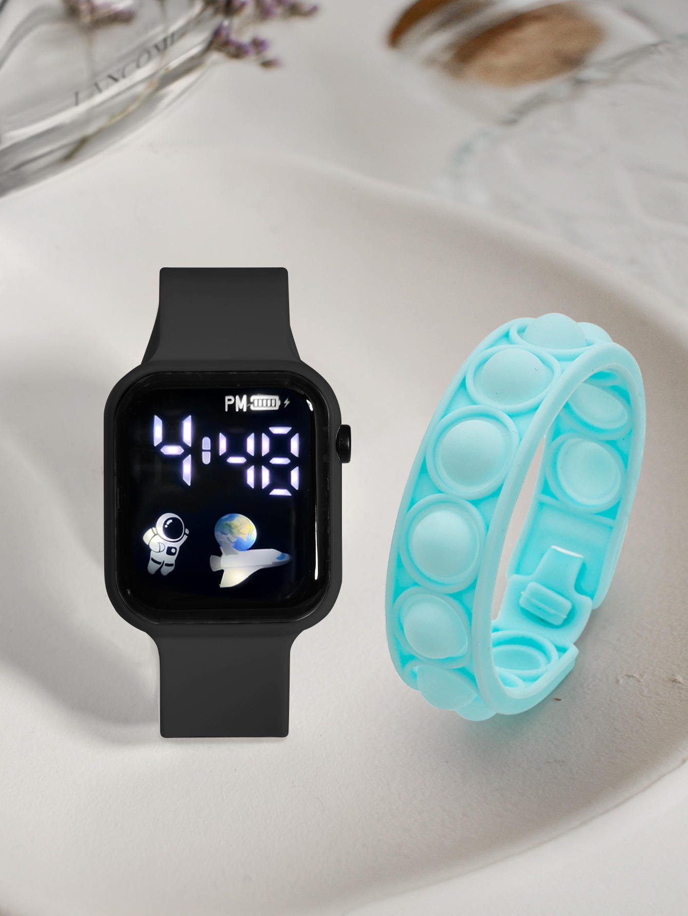 2PCS Children's Smart Watch Br - Smartwatch Icon avis et prix